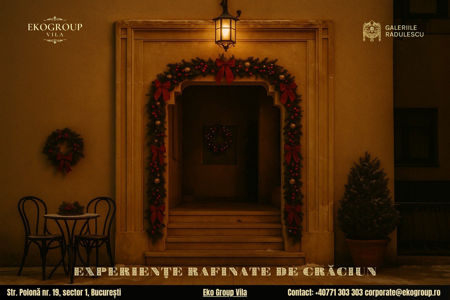 Activități de Crăciun în spirit interbelic: o călătorie în vremea anilor ’30 la Eko Group Vila 10 Activități de Crăciun în spirit interbelic: o călătorie în vremea anilor ’30 la Eko Group Vila